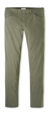 Signature Sateen Pant in Military