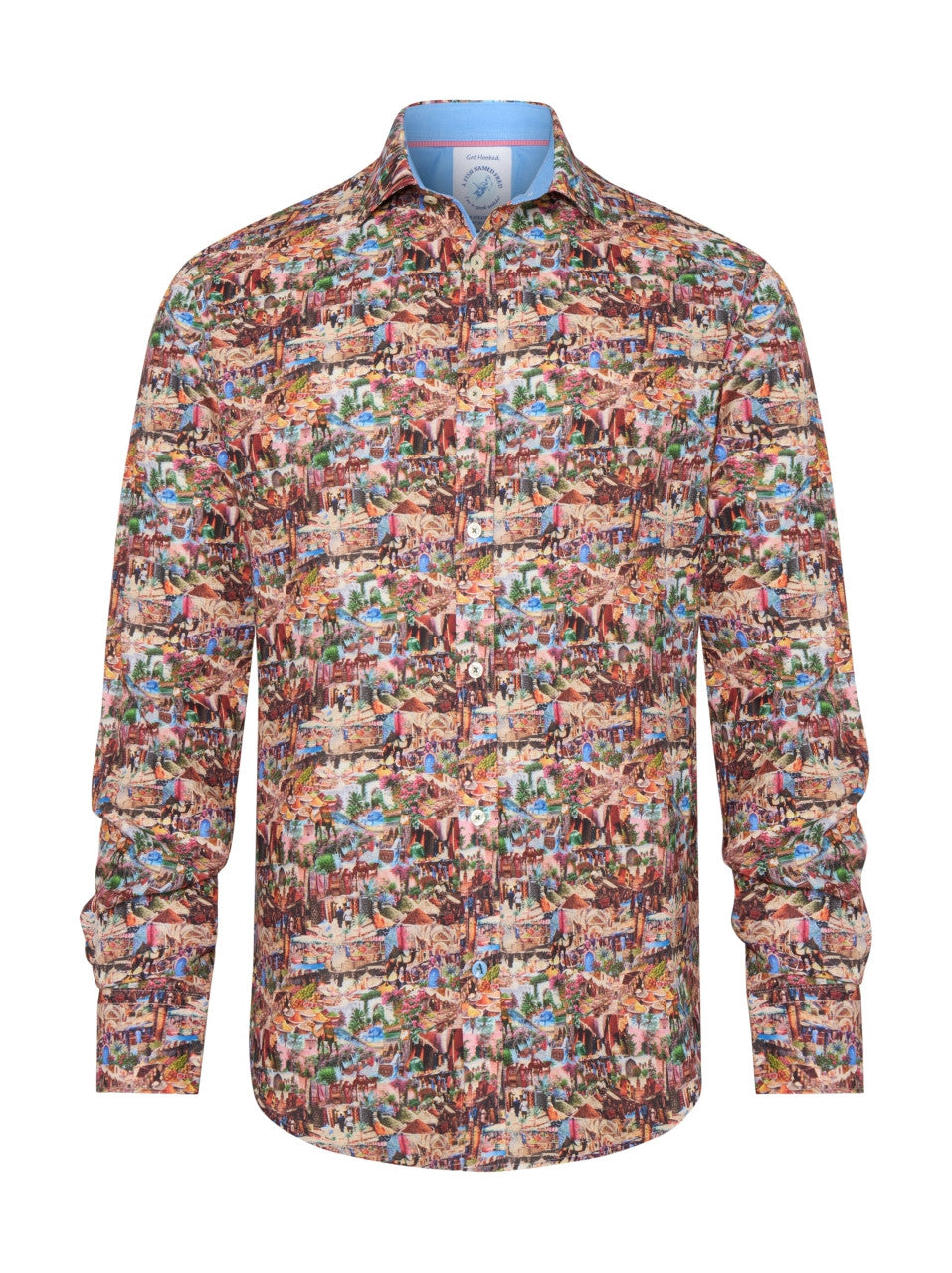 A Fish Named Fred Spice Market Multicolor Shirt