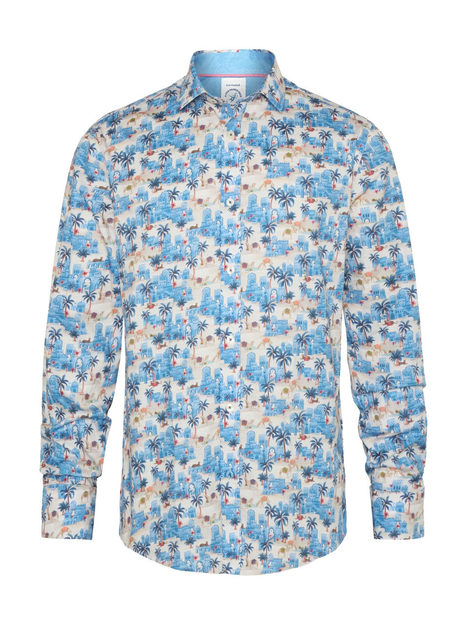 A Fish Named Fred Oasis Shirt in Cobalt