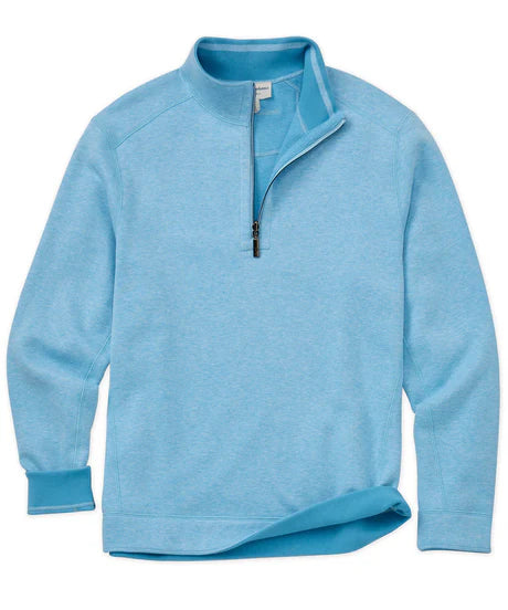 Flip Coast Reversible Half Zip in Blue Note