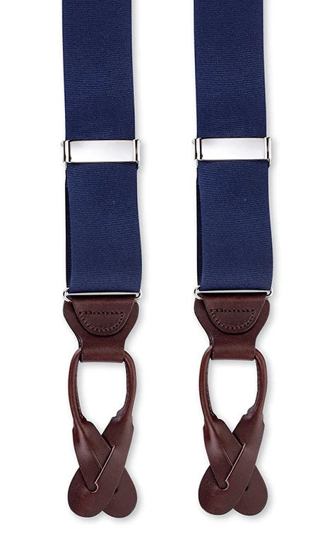 Grosgrain Braces in Navy