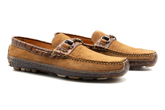 Monte Carlo Water Resistant Driving Loafer in French Roast