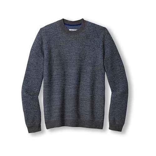 Walden Winter Crew Neck Sweater in Galaxy Blue