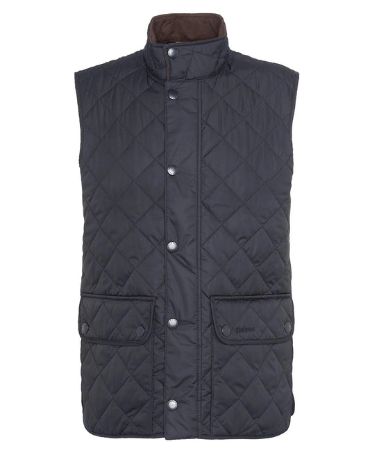 Lowerdale Quilted Gilet in Navy