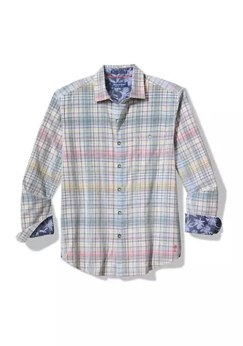 Coastline Cord Bisa Check Shirt in Bala Shark