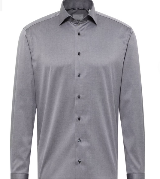 Modern Fit Dress Shirt in Steel Grey