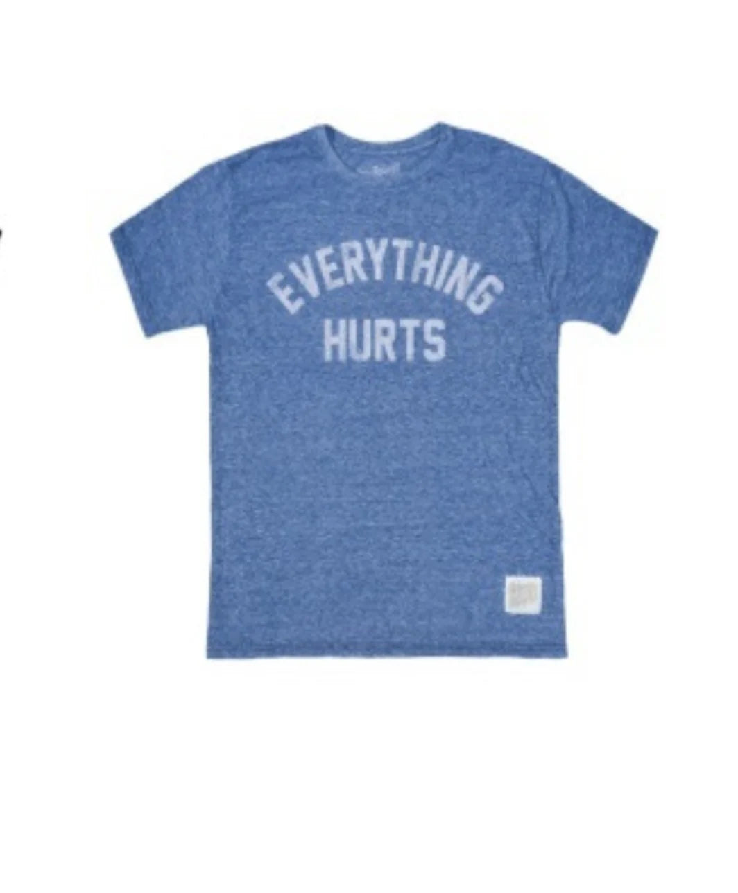 Everything Hurts T-Shirt in Cobalt