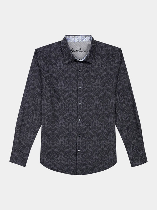 Highland 5 Woven Shirt in Charcoal