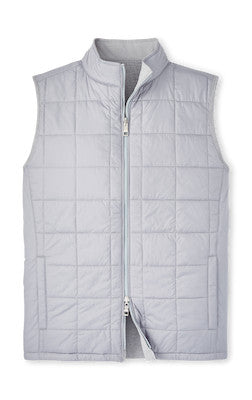 Portrush Reversible Hybrid Vest in Gale Grey