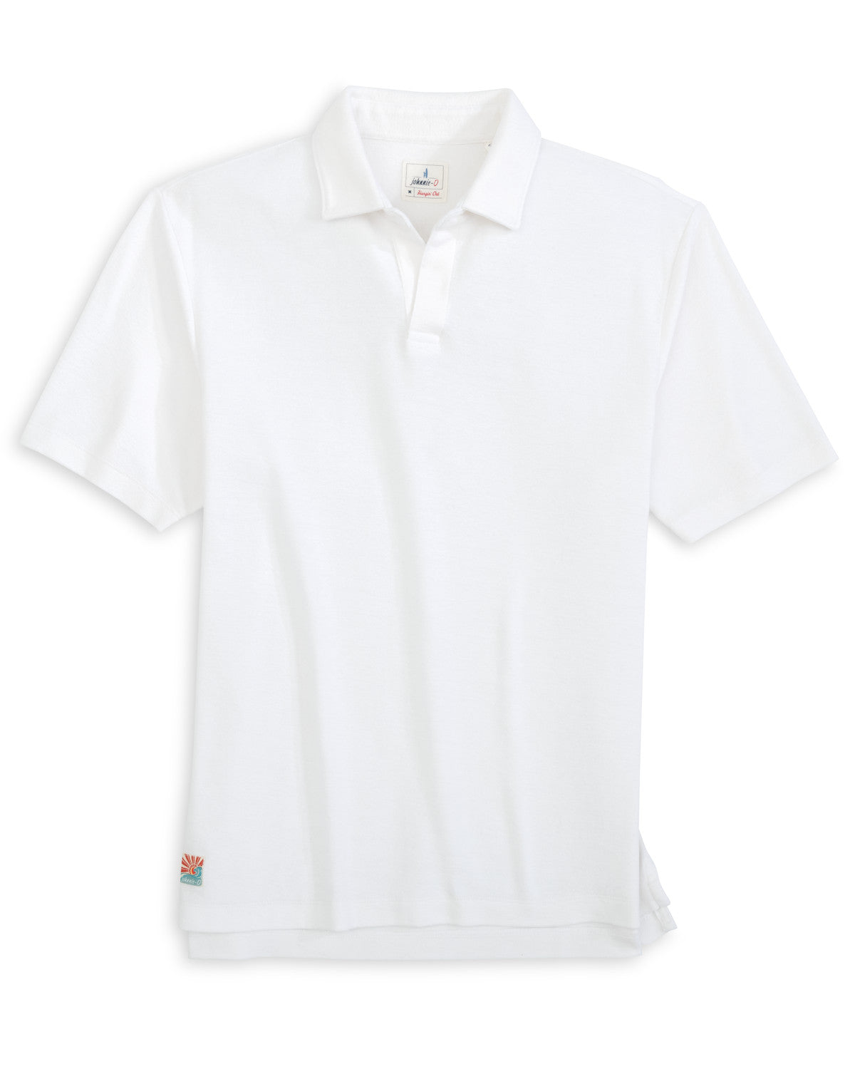 Johnnie-O Frankie Solid Polo in White