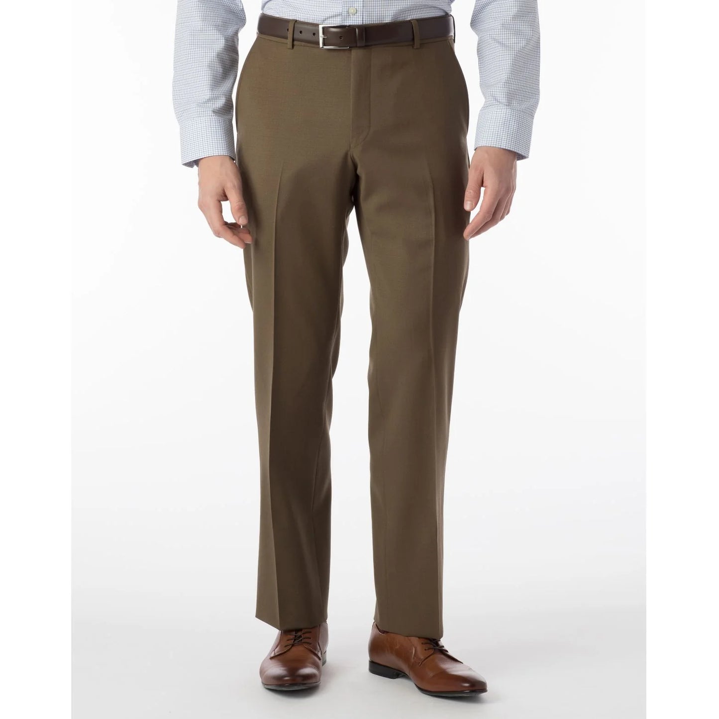 Dunhill Gabardine Trouser in Saddle