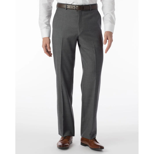 Dunhill Serge Trouser in Mid Grey