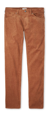 Superior Soft Corduroy Pant in Cognac