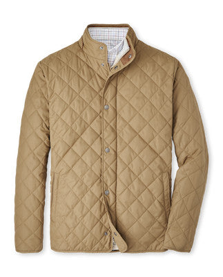 Suffolk Quilted Jacket in Khaki