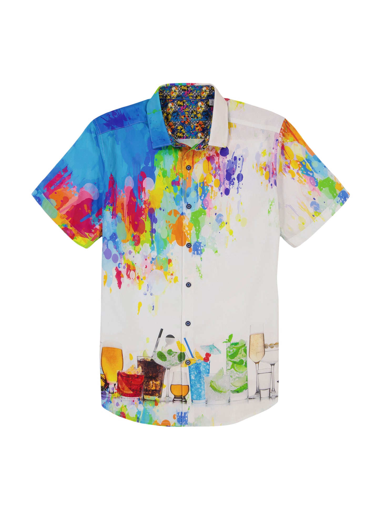 Robert Graham Sardinia Woven Short Sleeve Shirt in Multi