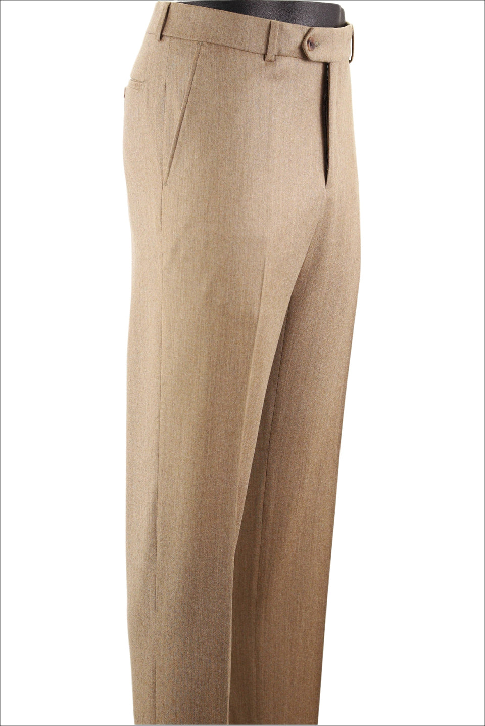 Dunhill Flannel Trouser in Camel