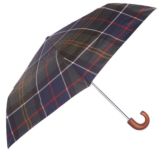 Barbour Tartan Mini Umbrella