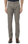 Verona Elite Check Slacks in Taupe