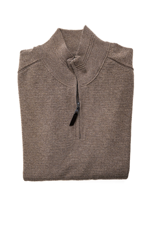 Rob Cashlana Crew Sweater in Nut