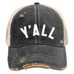 Y'all Hat in Black